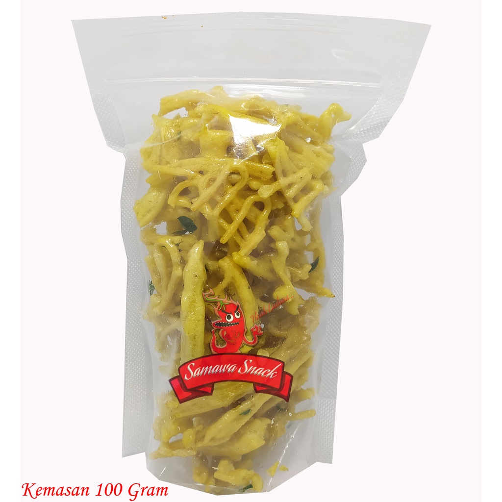 

Seblak kerupuk mie rasa gurih kemasan 100 gram