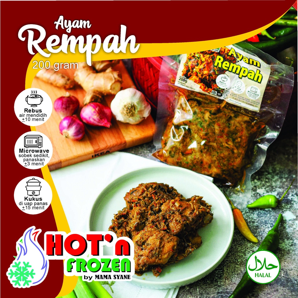 

UNYU - Lauk Ayam Rempah Siap Makan