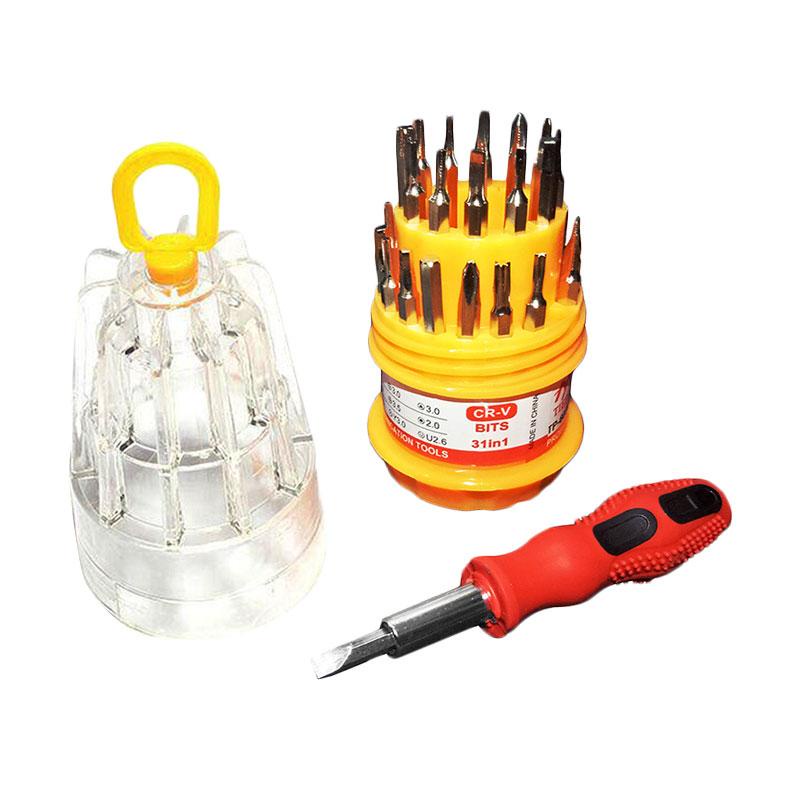 OBENG 31 IN 1 Set Screwdriver Elektronik Handphone Laptop Original Termurah