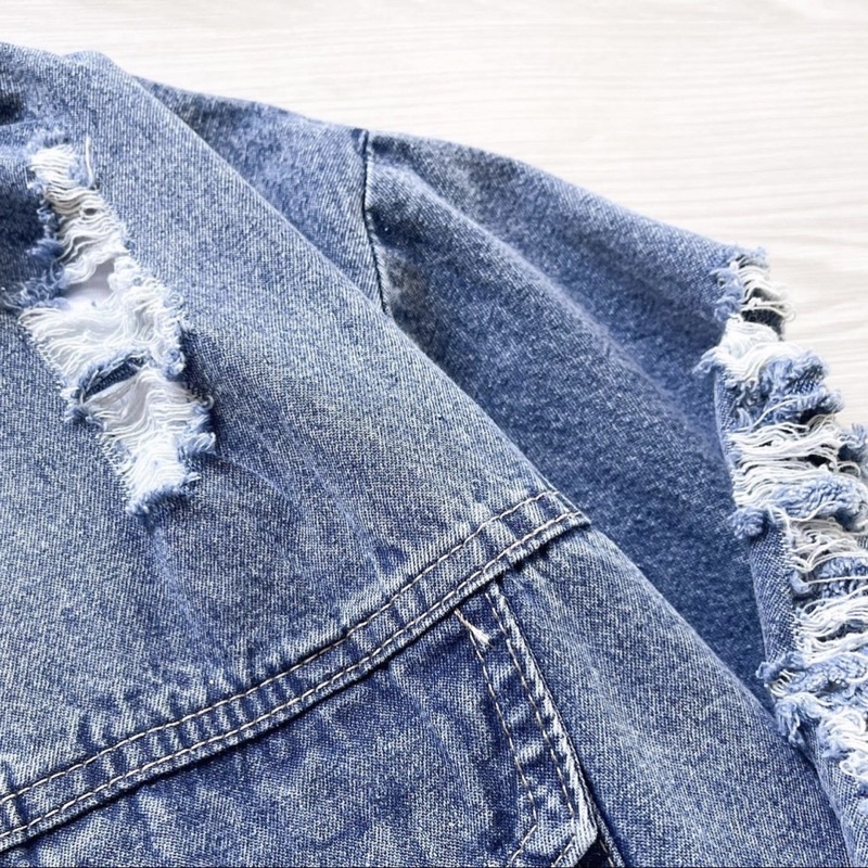 OVERSIZE RIPPED JACKET JEANS 511