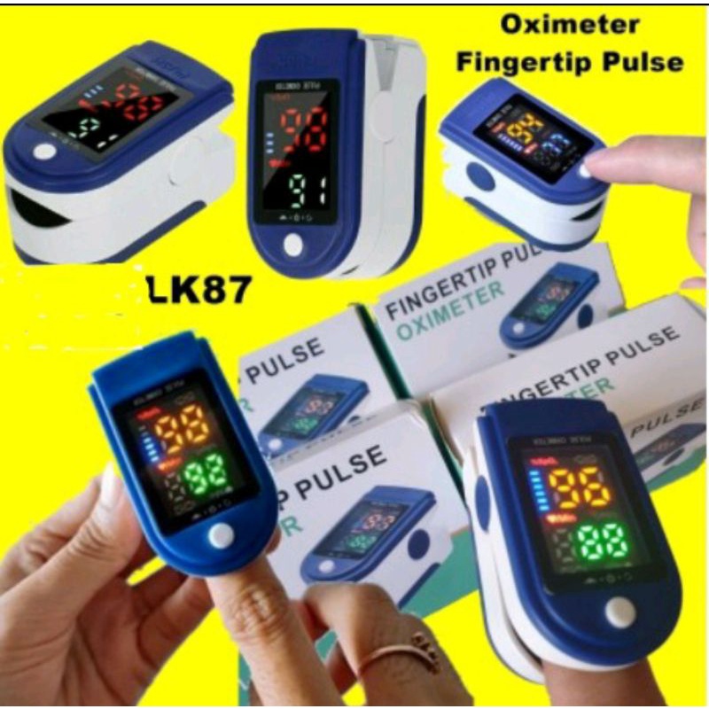 OXIMETER PULSE ORIGINAL ALAT PENGUKUR OKSIGEN DALAM DARAH