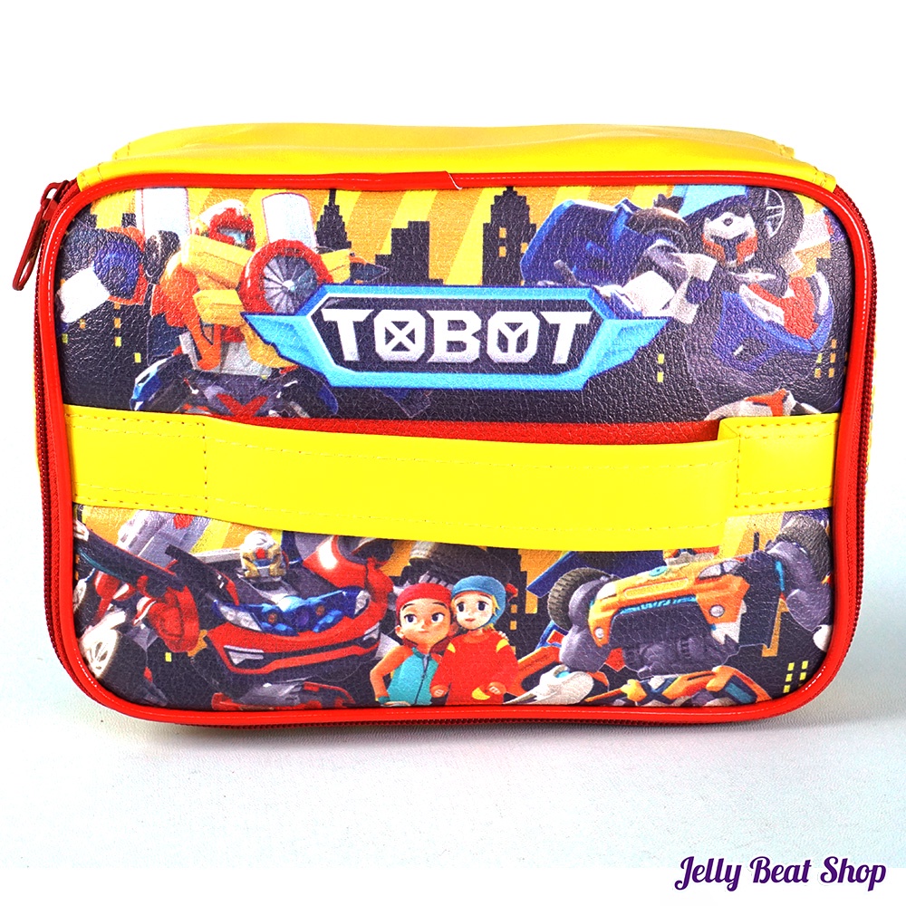 TAS BEKAL MINI PREMIUM (21.5x15x7 cm) KARAKTER - TOBOT