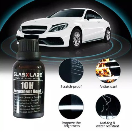 Glasklare Nano Ceramic Diamond Coating 10H Premium Mobil Motor Helm Glassklare Paint Protection