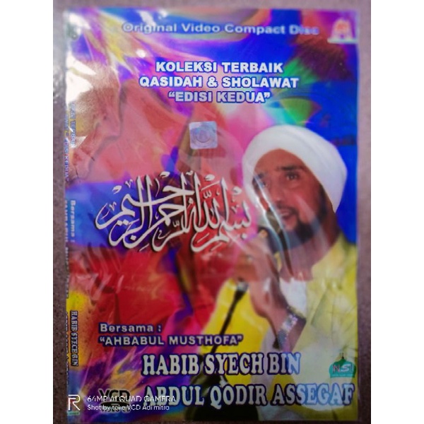 VCD original habib syech bin Abdul Qodir asegaf