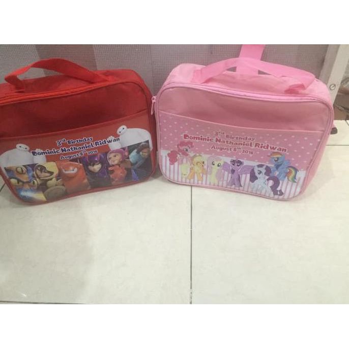 

Tas 3In1 Custom Souvenir Goodie Bag Ulang Tahun Anak Harga Murah Unik