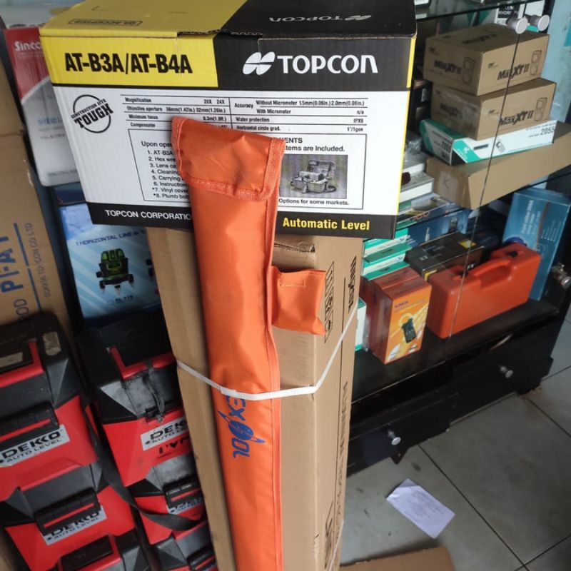 Autometic Topcon ATB4A Waterpass Topcon atb4a Tripod danRambu
