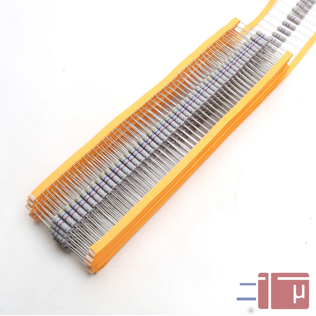 Resistor 4K7 4.7K 2W Metal Oxide 5% Taiwan Kaki Tembaga