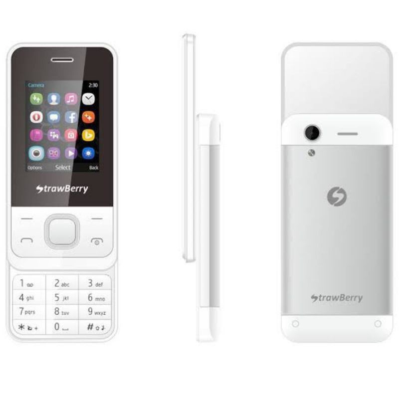 STRAWBERRY ST6 SLIDER - HP SLIDE - CAMERA - MP3 - RADIO FM - GARANSI RESMI