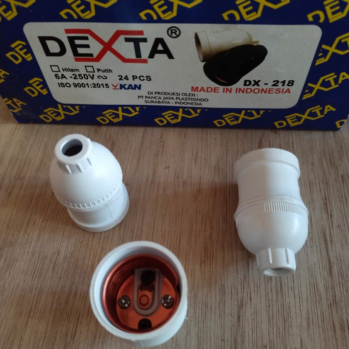 fiting lampu gantung dexta putih