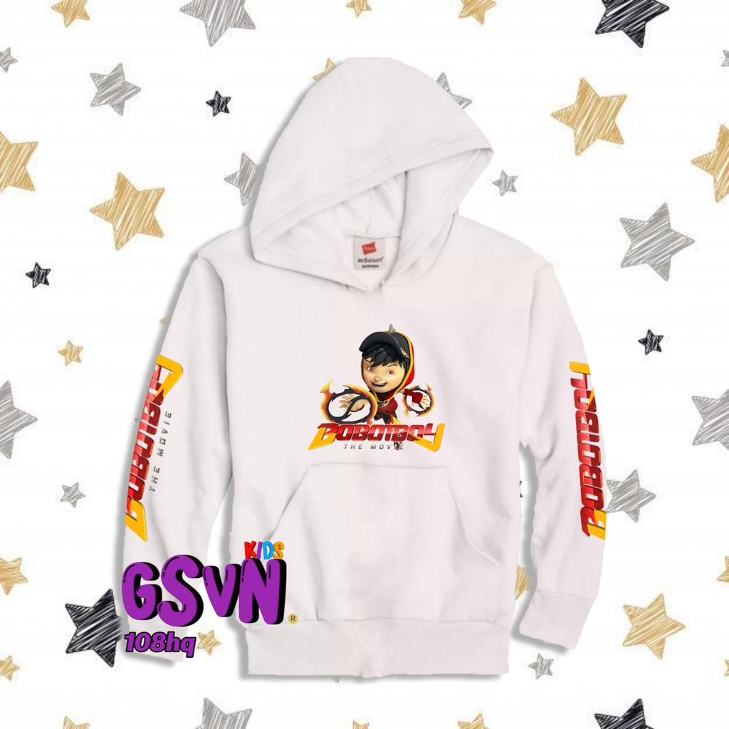 Jaket Anak - Hoodie Sweater Boboiboy Galaxy the Movie Kartun Anak Anak Terbaru Boboboy Boiboiboy Gal