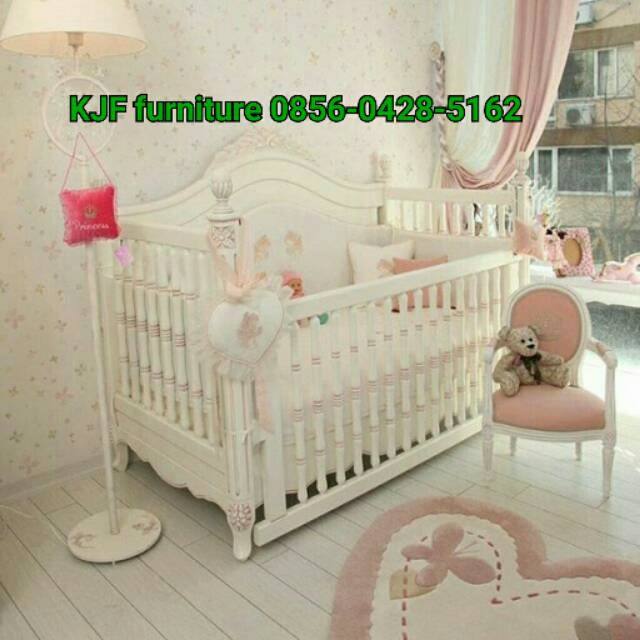 Box Bayi Ranjang Bayi Klasik Duco Ukir Kjf Jepara I Kamar Anak Ranjang Tingkat Tempat Tidur Mewah Shopee Indonesia