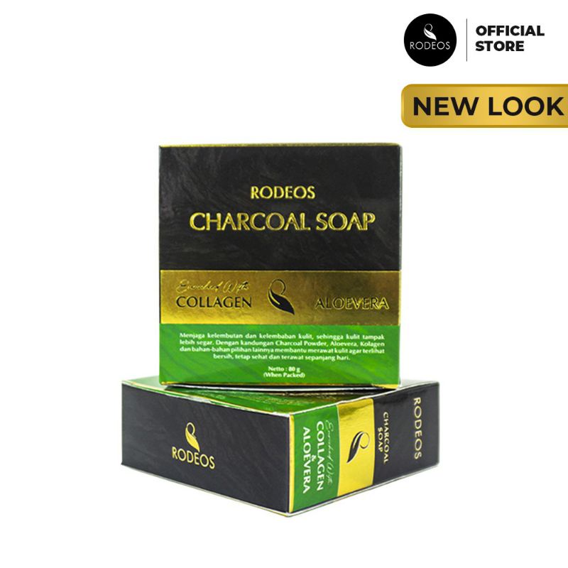 RODEOS Charcoal Soap Rodeos Men Sabun Wajah Pria