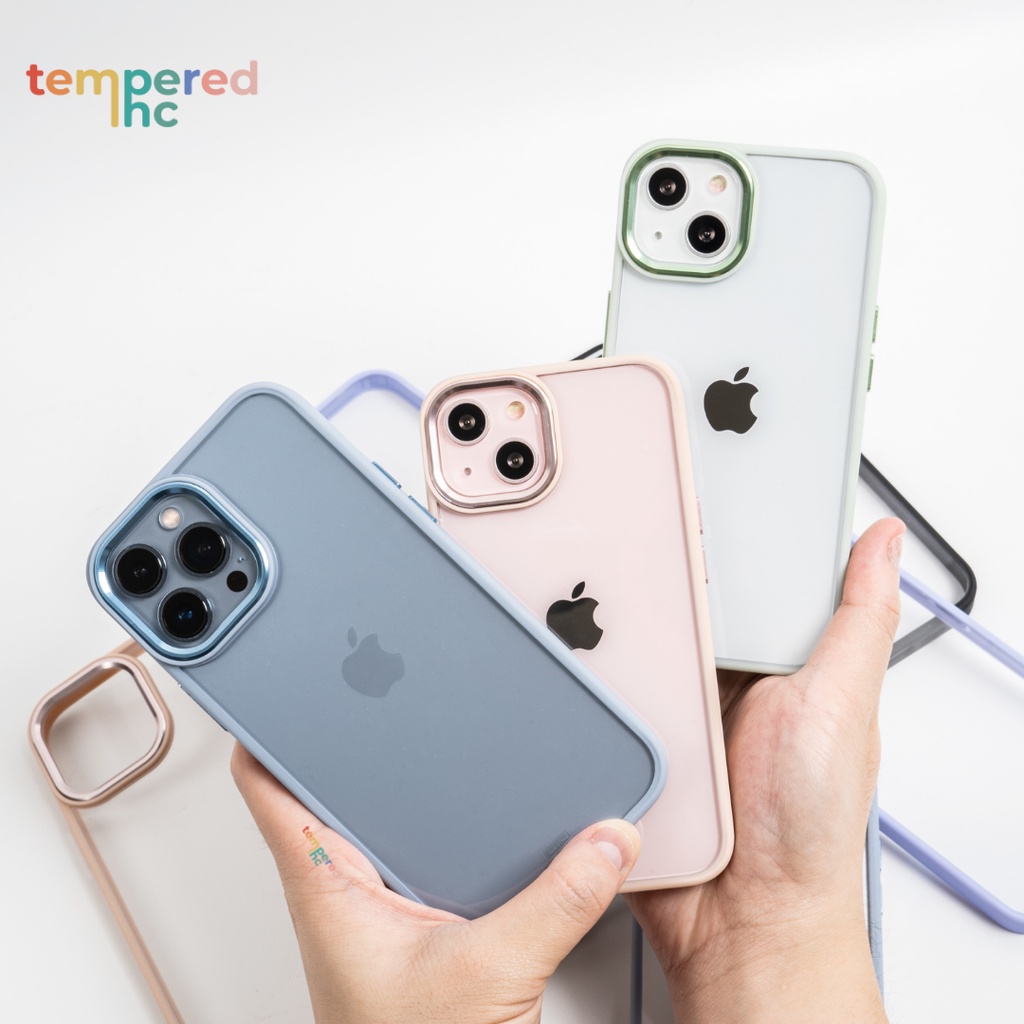 ALL NEW ! SteelHybrid Case Iphone ( Iphone x - 13 pro max Ready !! )