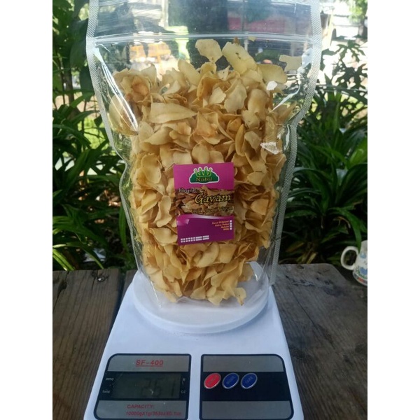 

Kripik gayam 250 gram