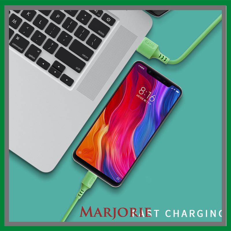 USB Fast Charging Data Cable Charger 1.8 MeterCocok ​untuk Apple Dan Android Kabel Pengisian-MJD