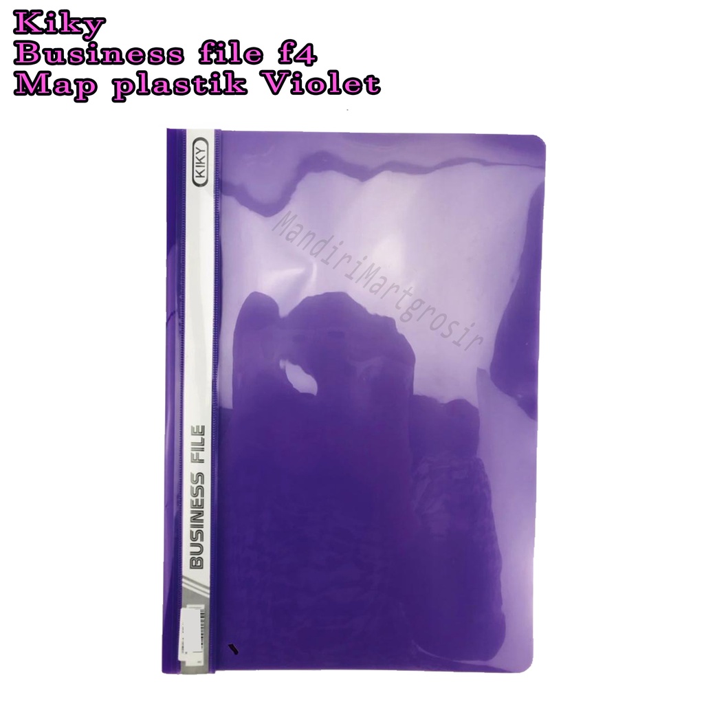 Kiky * Business file f4 *  Map plastik * Violet