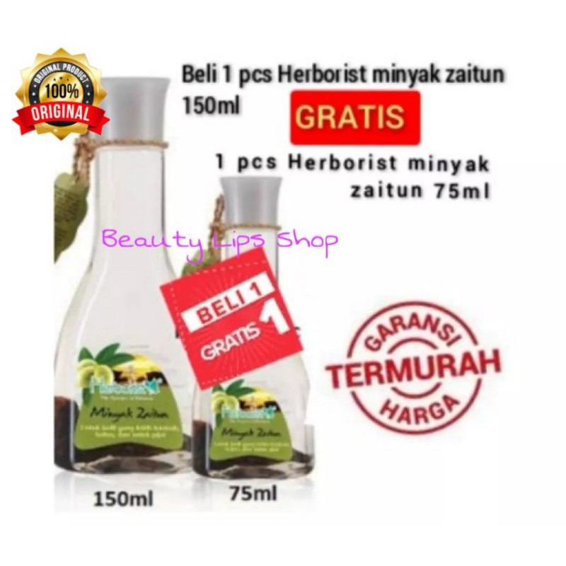 Herborist minyak Zaitun 150ml ( BELI 1 GRATIS 1 Herborist myk zaitun 75ml )