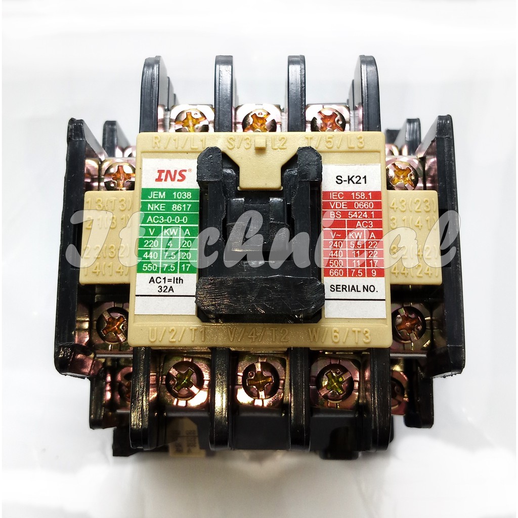Manequin_Stored Magnetic Contactor Sk-21 220V 380V / Ac Kontaktor Sk 21 220Vac 380 Vac