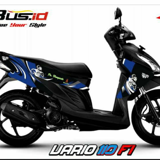 STIKER DECAL LIVERY BUS || VARIO 110 FI HR & STJ