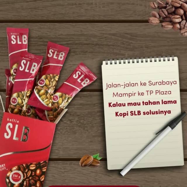 KOPI HERBAL SLB - PAKET HEMAT - PAKET PEMULA 4 SASHET