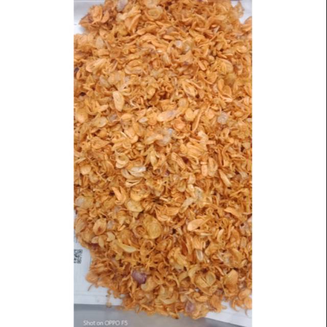 

Bawang goreng super renyah ukuran 250gr
