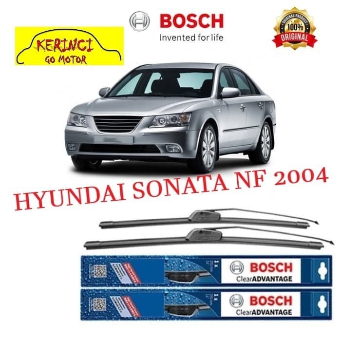 WIPER BOSCH HYUNDAI SONATA NF 2004 20&quot; &amp; 18&quot; SEPASANG WIPER HYUNDAI