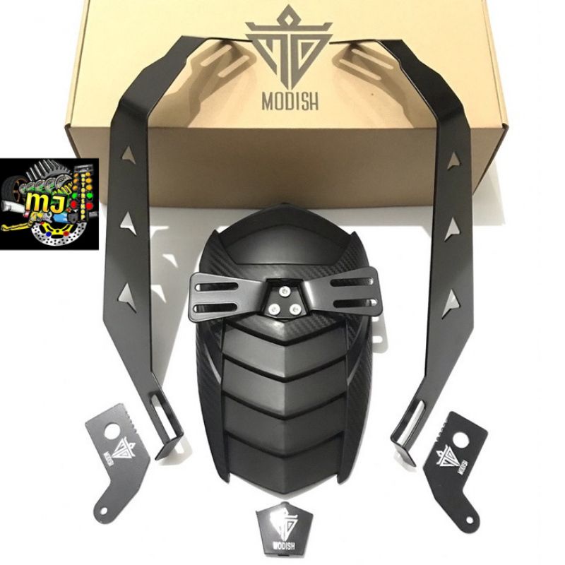 Mud Guard/Mudguar New Shark Power Universal R15,Cbr150r,Vixion,Xabre,Ninja,R25 &amp; Motor Lain Nya