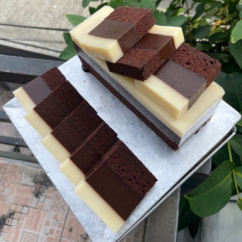 

puding cake coklat