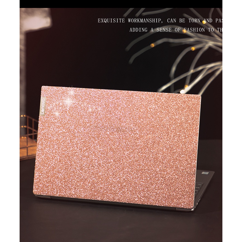 Gypsophila Flash Diamond Notebook Film Stiker Komputer Cewek Cocok Untuk HP Pavilion14 14s-cf 14-dv 14-ec 15-eg Laptop HP ProBook 440 G8 Film Pelindung