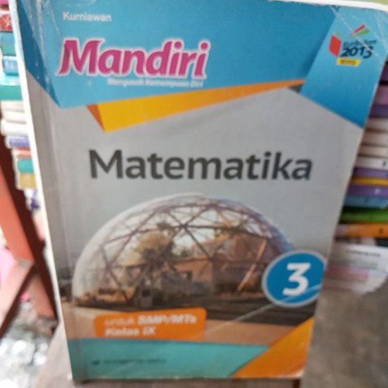 buku mandiri matematika untuk SMP kelas3/9