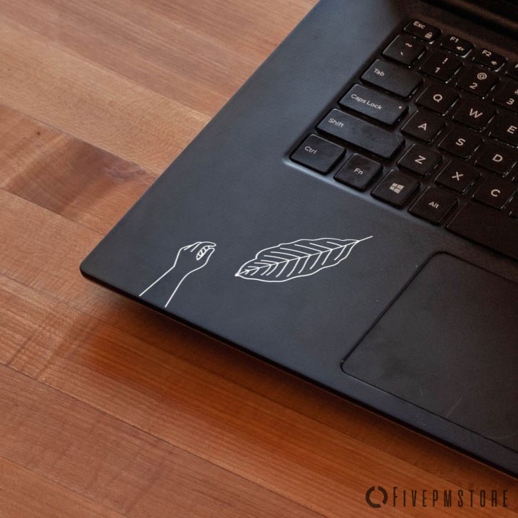 Sticker Tangan Estetik - stiker Tangan Aesthetic untuk laptop Mac Asus Acer