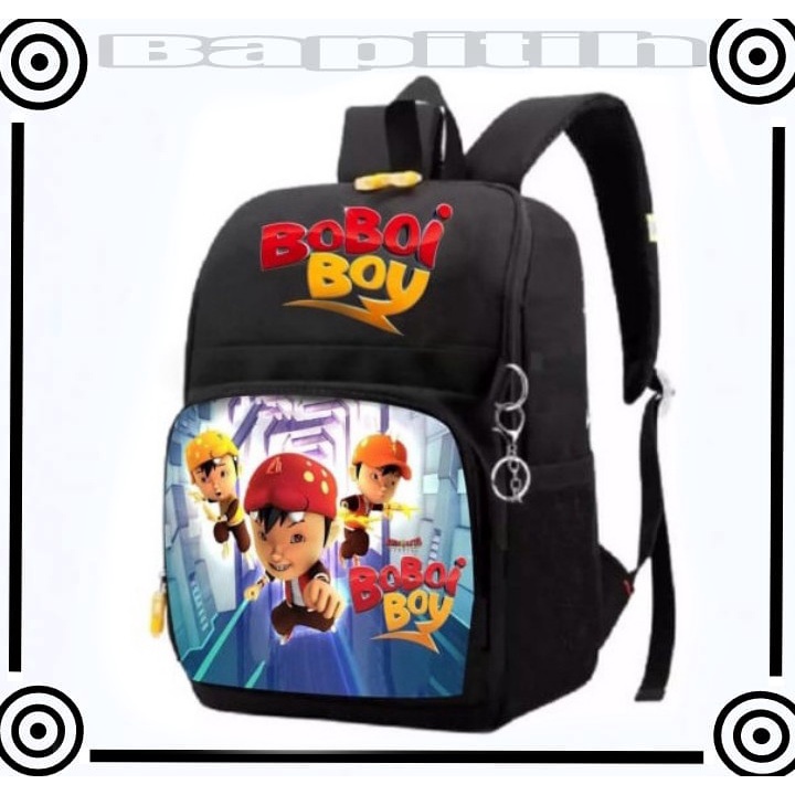 BPT TAS  Ransel Anak Sekolah Laki-laki SD TK PAUD Motif Kartun BOBOIBOY