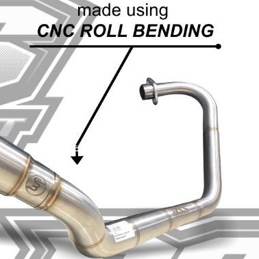 header klx dan crf kolong original bss exhaust sidoarjo