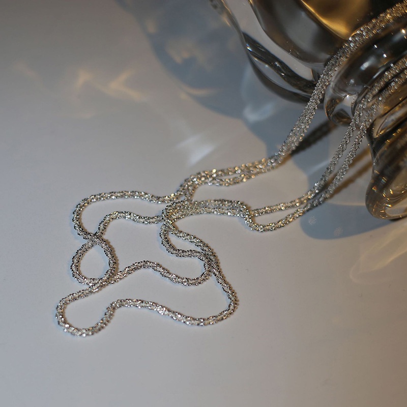 Kalung 925 Silver Sparkling Untuk Wanita