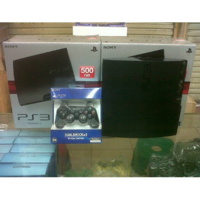 Ps3 Slim HDD Internal 500GB + External 500GB ( Full Game)