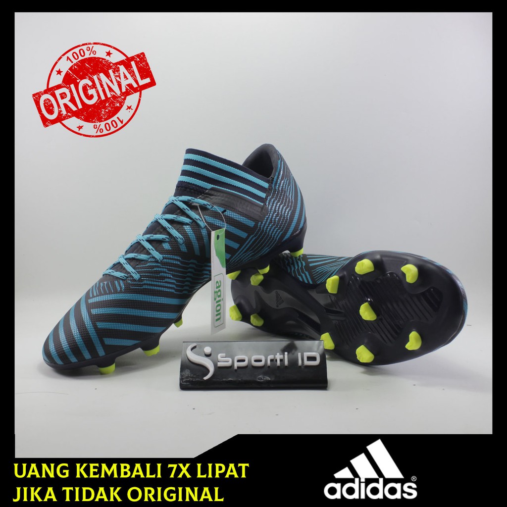 Sepatu Bola Adidas Nemeziz Tango 17.3 FG Blue S80600 Original