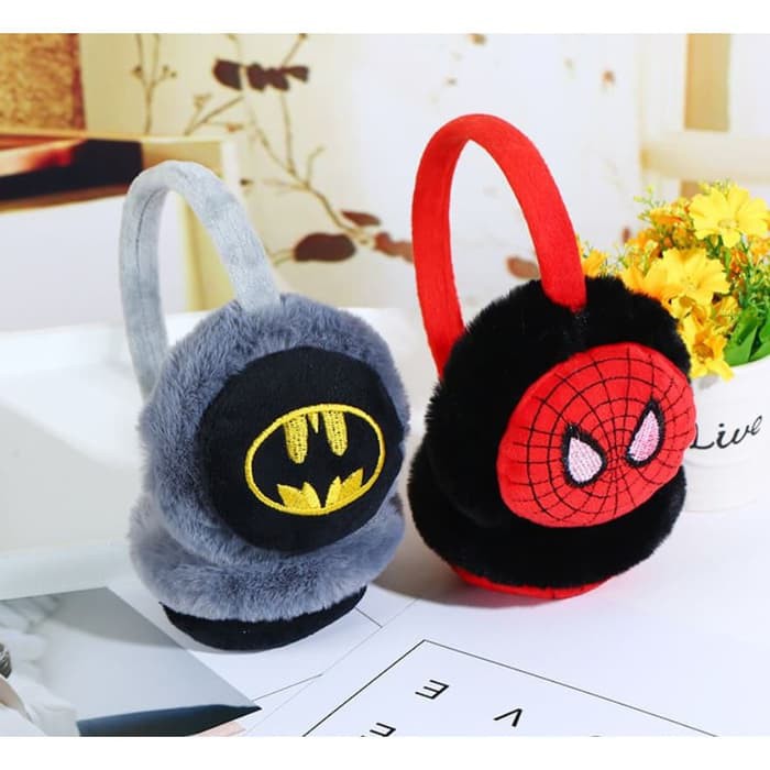 Makassar ! Earmuff / Penutup Telinga Bayi Superhero