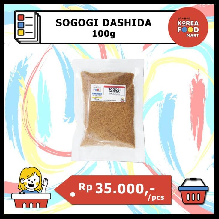 

[READY STOCK] (REPACKING) ANCHOVY DASHIDA 100 G / BUBUK KALDU IKAN TERI KOREA