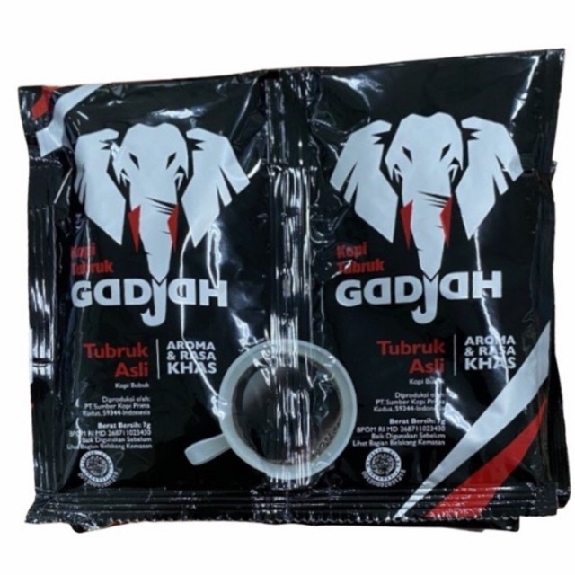 Gadjah Kopi Tubruk Sachet 7g