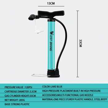 West Biking Pompa Angin Ban Sepeda 120 PSI