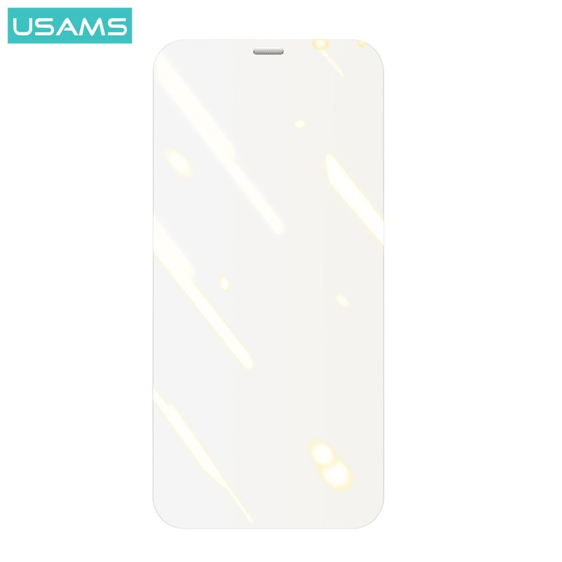 USAMS Tempered Glass Screen Protector With Dust Gauze for iPh 12 Mini/12/12 Pro/12 Pro Max