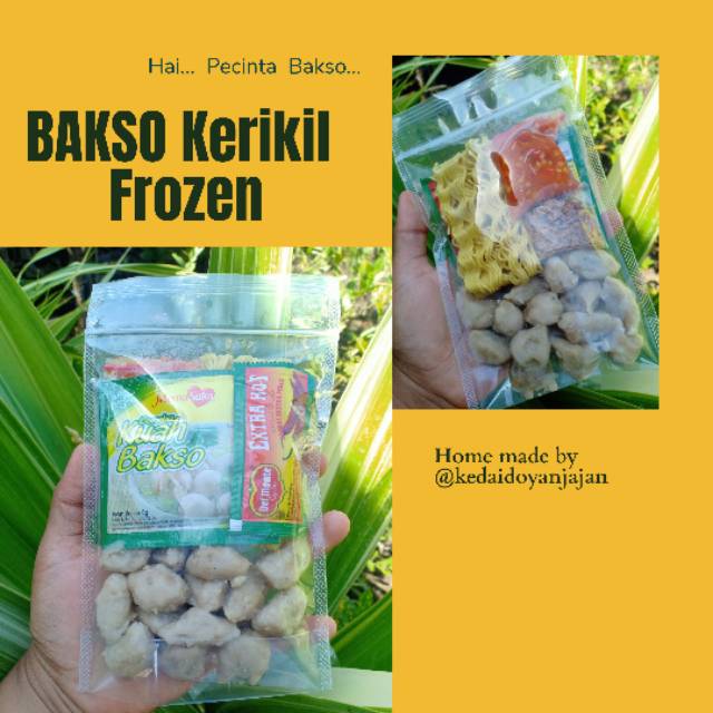 

Bakso Kerikil Frozen I Bakso Cilok I Suka Pedas I Suka Jajan
