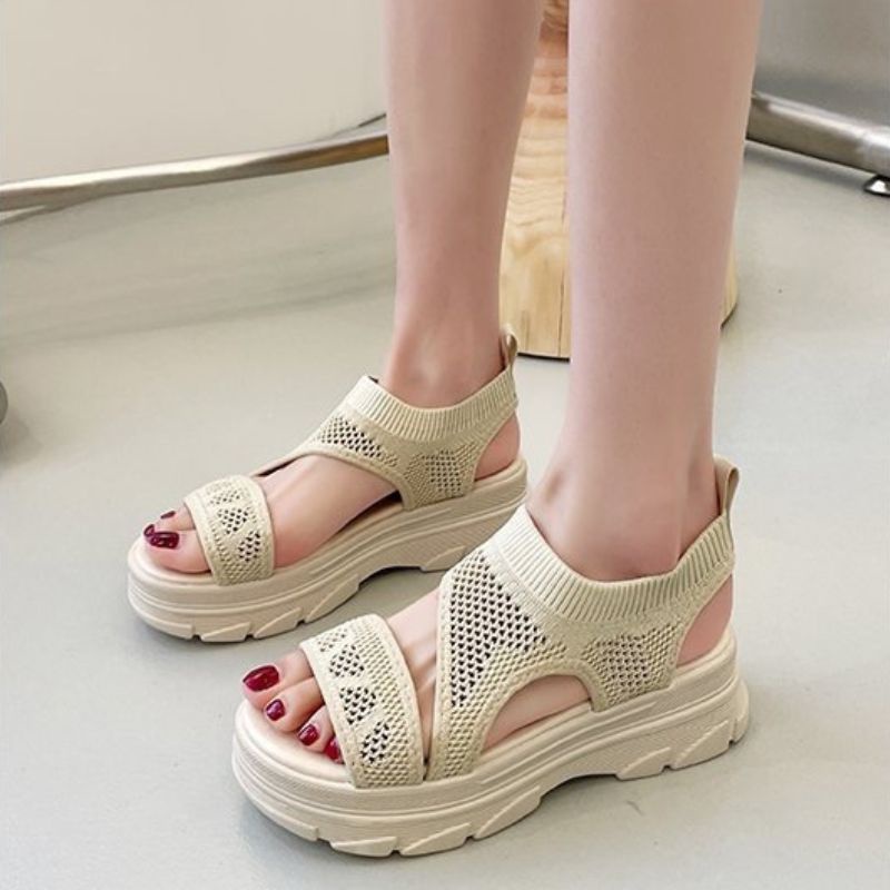 [✅BISA COD] 9013 Sandal Wanita Import KRS Tali Belakang VIRAL 2021 2022