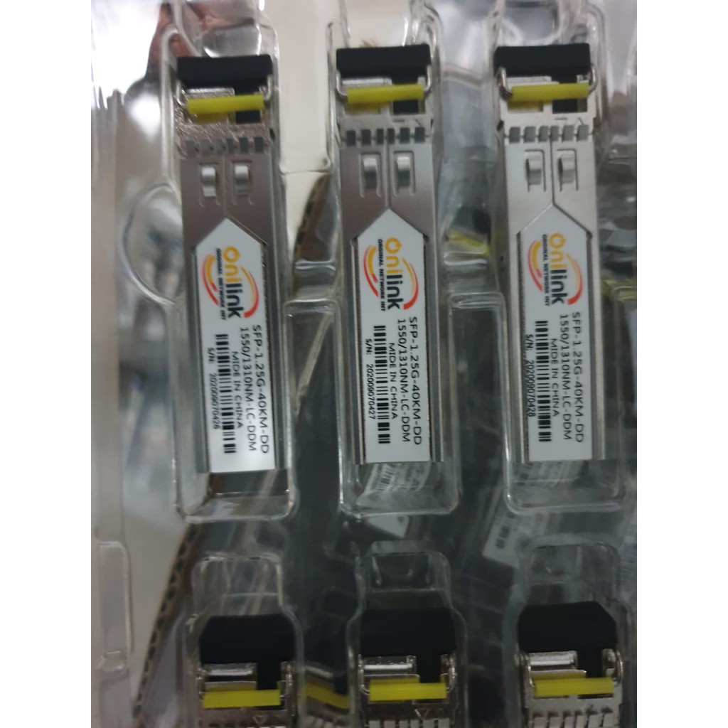 SFP 1.25G LC SIMPLEX 40KM ONILINK / SFP LC 40 KM ( 1 PASANG )