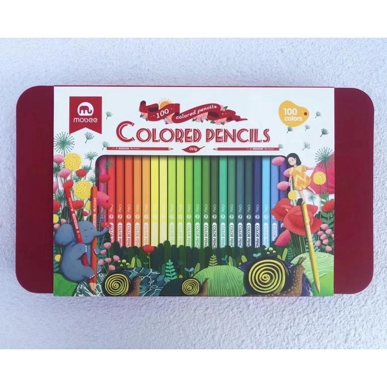 

Mobee Color Pencil 100Pcs Pensil Warna 100 Warna