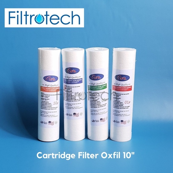 Jual Cartridge Filter Air OXFIL / Sediment saringan air 1,3,5,10 micron