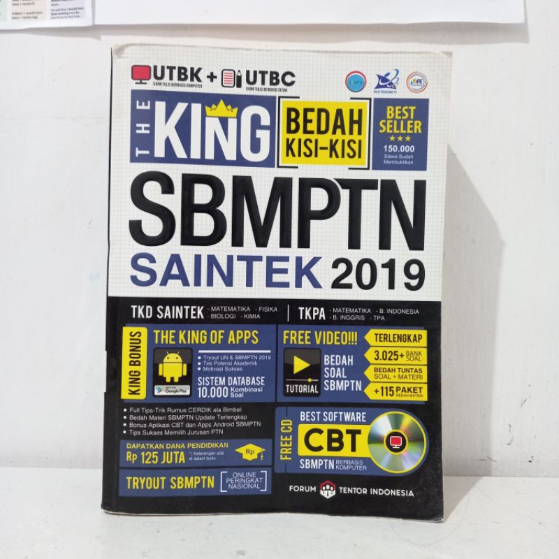 (PRELOVED) The King SBMPTN Saintek 2019
