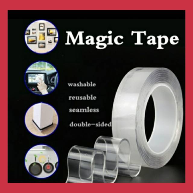 

MAGIC TAPE MURAH‼️(READYSTOCK) Ukuran 2mm x 1m