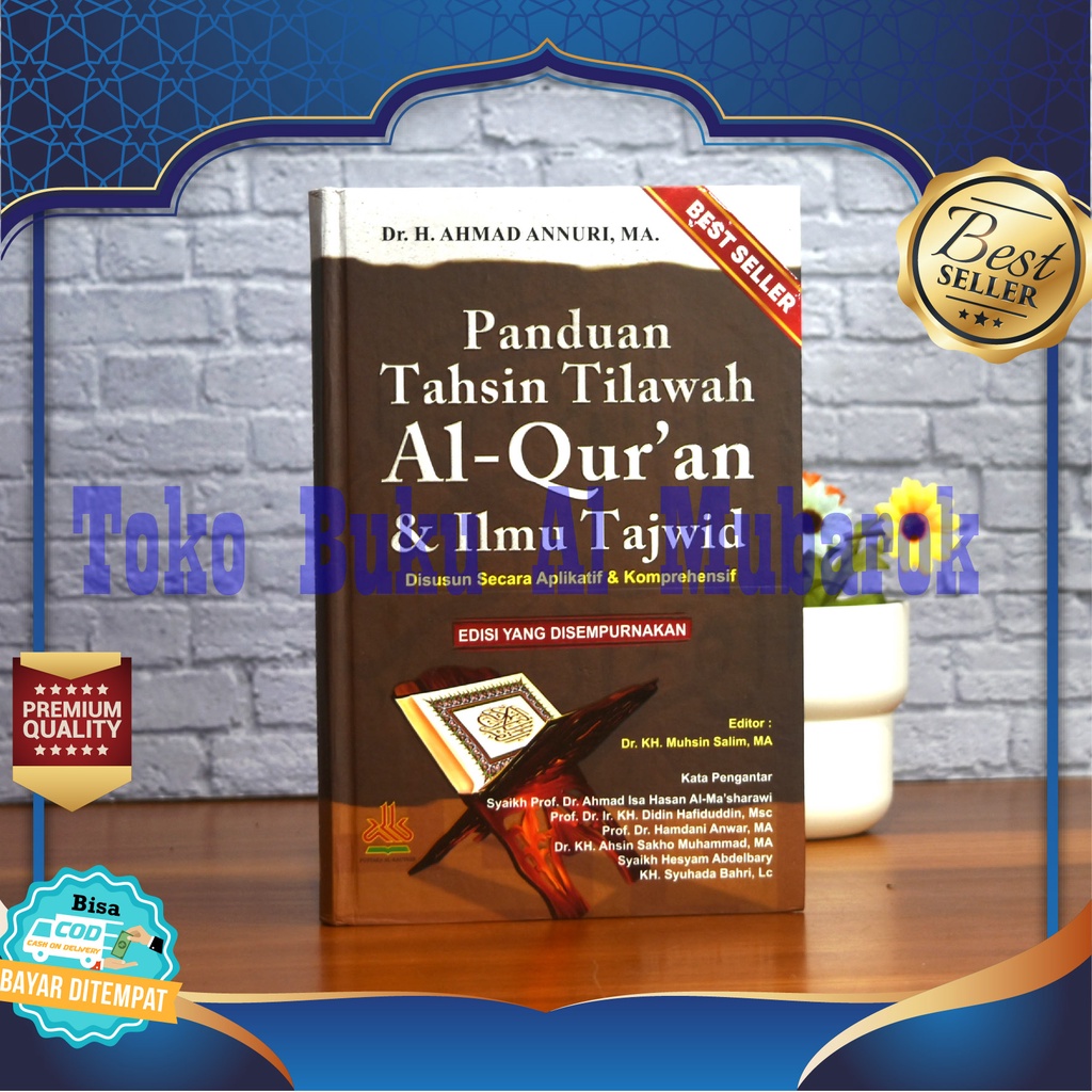 Buku Best Seller Panduan Tahsin Tilawah Al-Qur'an & Ilmu Tajwid (Pustaka Al-Kautsar), Buku Islami, B