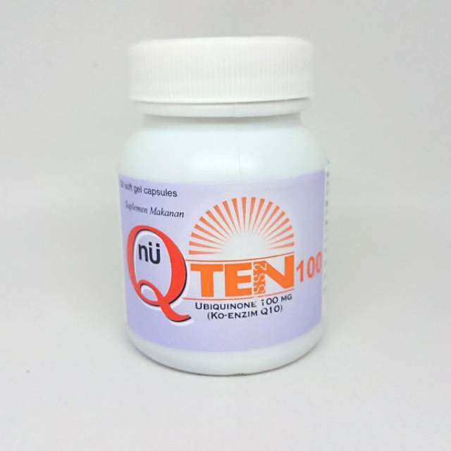 Qten 100mg perbotol vitamin suplemen  jantung